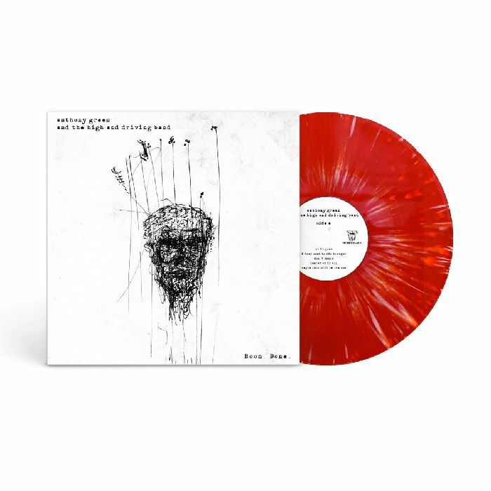 Boom Done - Red & White Splatter Vinyl LP vinyl record cover