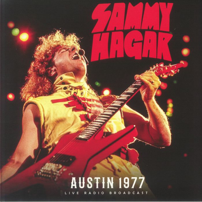 Austin 1977: Live Radio Broadcast - Red & Yellow Splatter Vinyl LP vinyl record cover