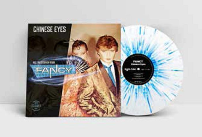 Chinese Eyes - White Splattered Vinyl Single vinyl record cover