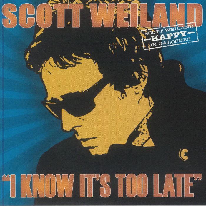 I Know It's Too Late - Limited Tangerine Vinyl Single vinyl record cover