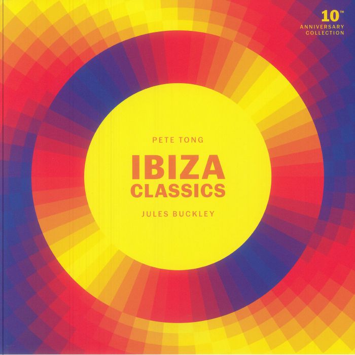 Ibiza Classics: 10th Anniversary Collection - Limited Edition Coloured Vinyl 2xLP vinyl record cover