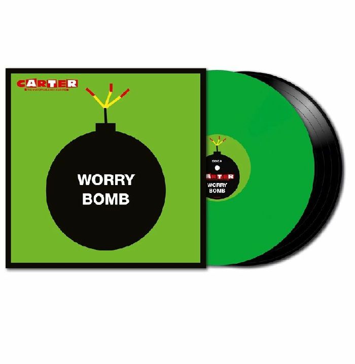 Worry Bomb - Remastered Green and Black Vinyl 2xLP vinyl record cover