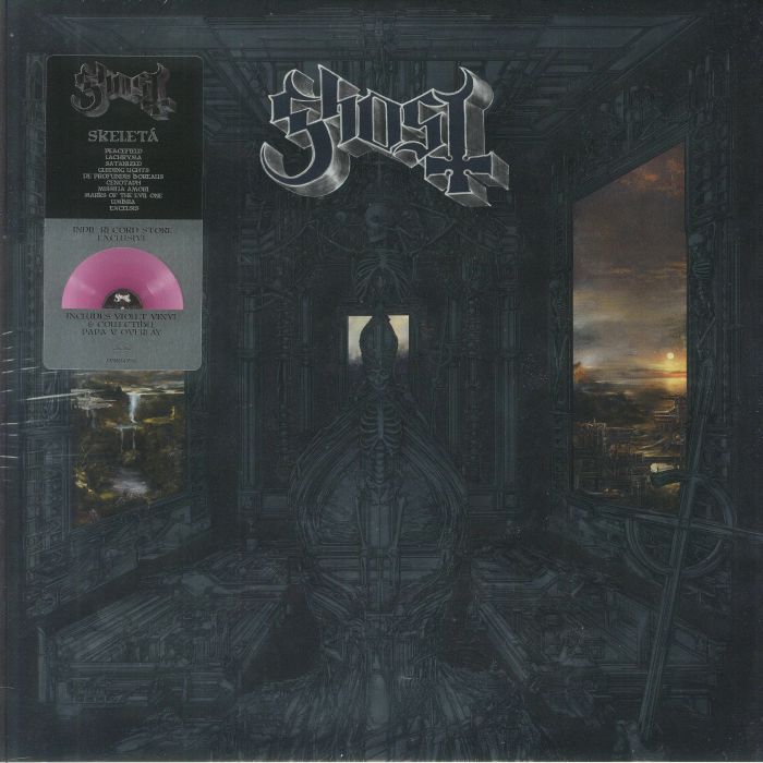 Skeleta - Opaque Violet Vinyl LP vinyl record cover