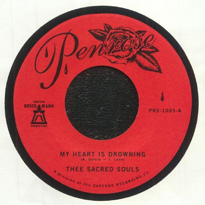 My Heart Is Drowning - Vinyl Single vinyl record cover