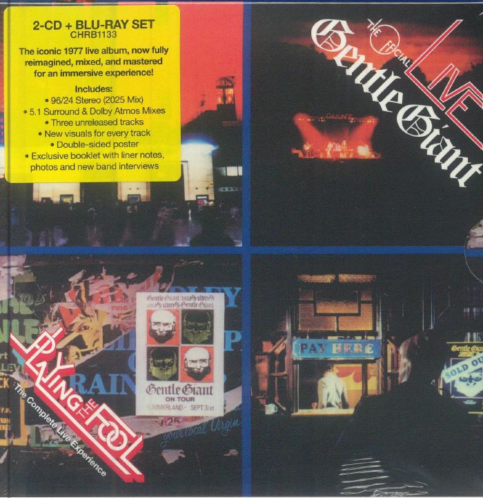 Playing The Fool: The Complete Live Experience - 2CD + Blu-ray CD cover