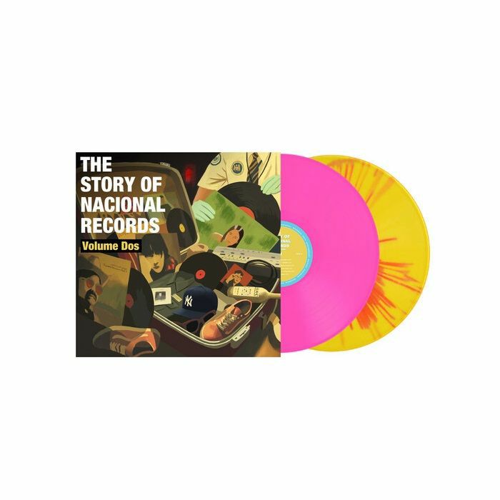 The Story Of Nacional Records: Volume Dos - Pink & Yellow Vinyl 2xLP vinyl record cover