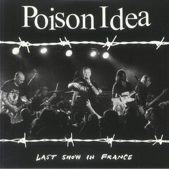 Last Show In France - Burgundy Vinyl LP vinyl record cover