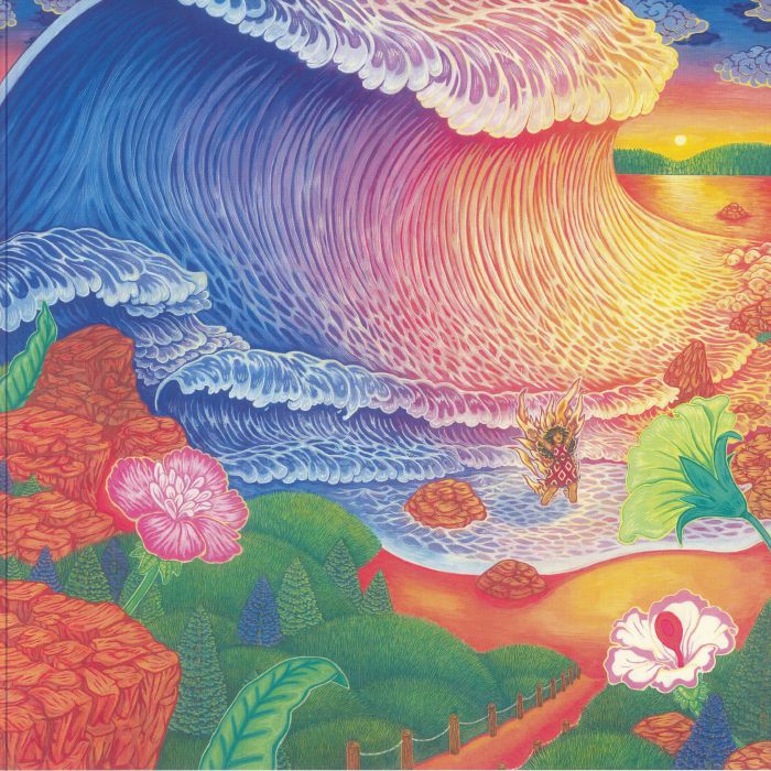 Tide / Tied - Blue Swirl Vinyl LP vinyl record cover