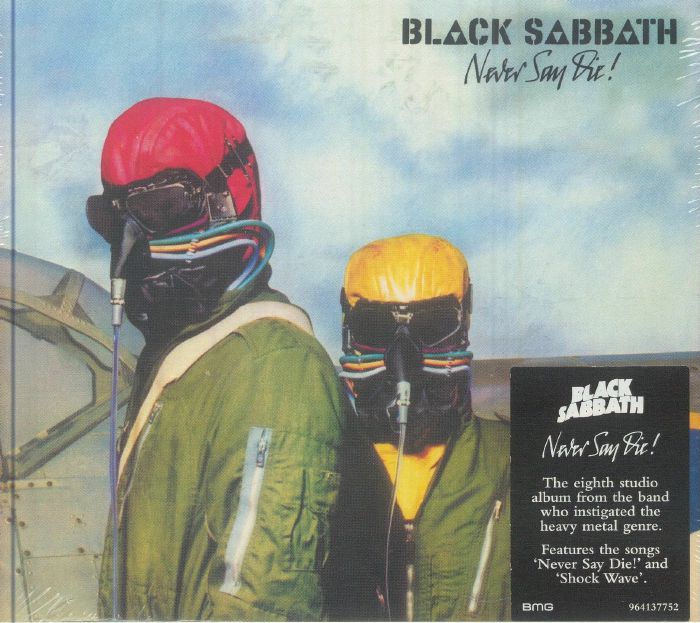 Never Say Die! - CD CD cover