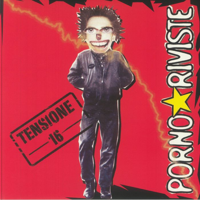 Tensione 16 - Limited Edition Red & Black Haze Vinyl LP vinyl record cover
