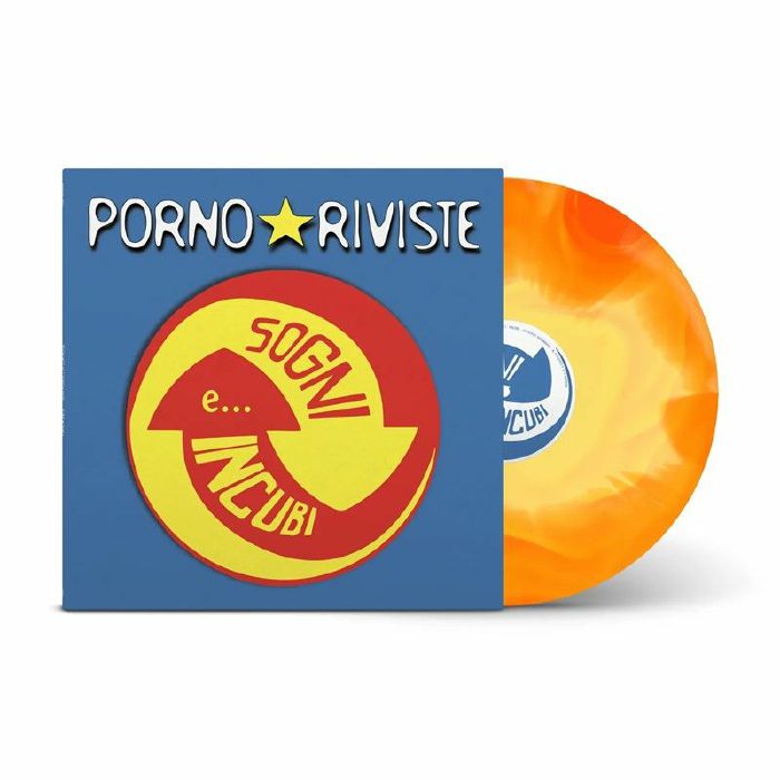 Sogni, Incubi E... La Cosa Inutile - Orange Blob Vinyl LP vinyl record cover