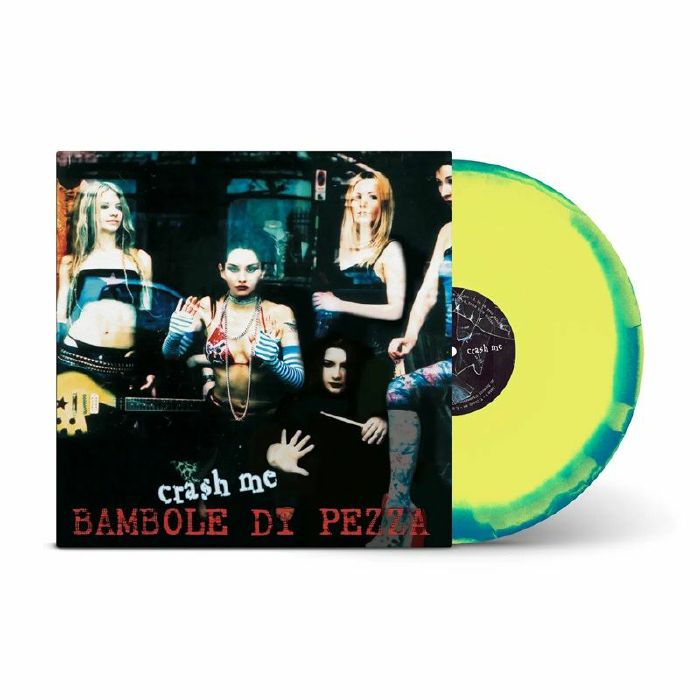 Crash Me - Limited Edition Coloured Vinyl LP vinyl record cover