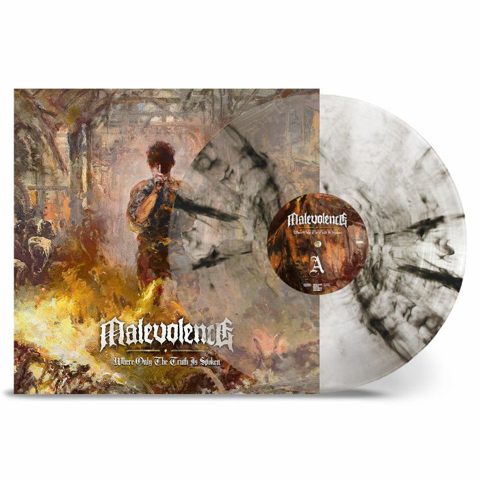 Where Only The Truth Is Spoken - Clear & Black Marbled Vinyl LP vinyl record cover