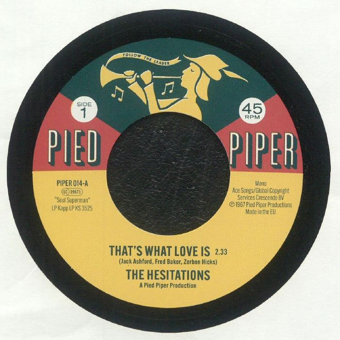 That's What Love Is - Vinyl Single vinyl record cover