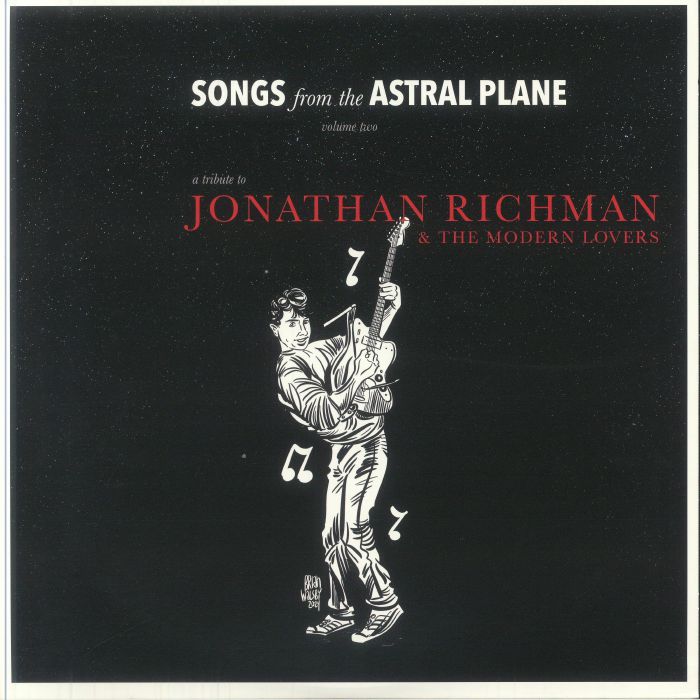Songs From The Astral Plane Vol 2: Jonathan Richman & Modern Lovers Tribute - Red Vinyl LP vinyl record cover
