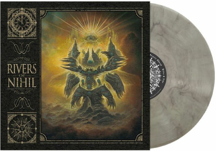 Rivers Of Nihil - Light Blue Smoke Vinyl LP vinyl record cover