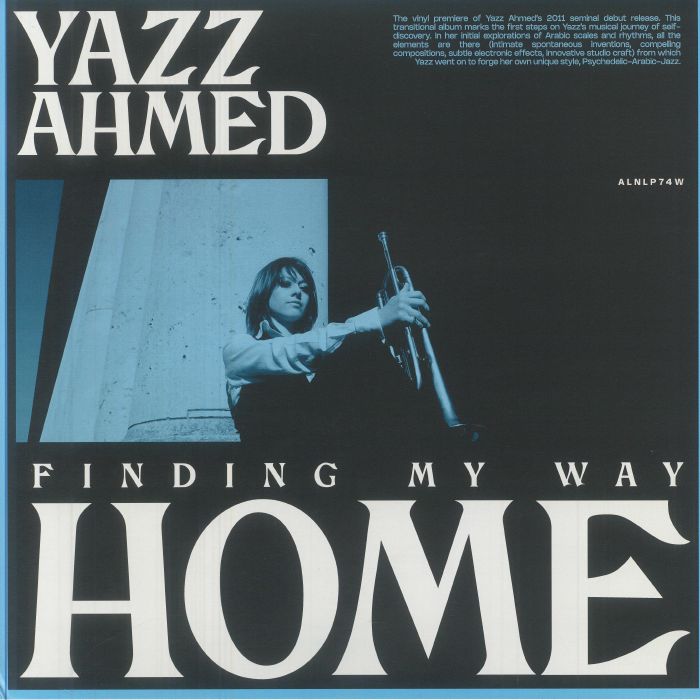 Finding My Way Home - Limited Edition Baby Blue Vinyl LP vinyl record cover