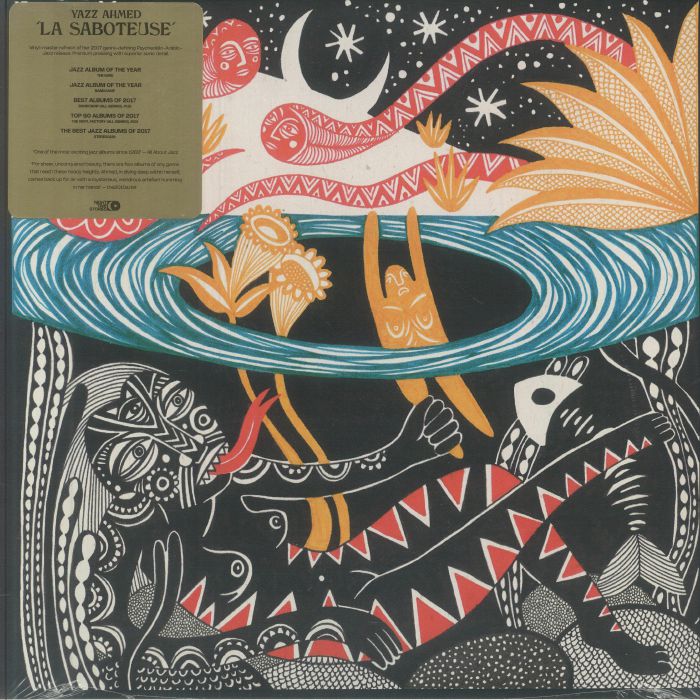 La Saboteuse - Limited Edition Yellow Vinyl 2xLP vinyl record cover