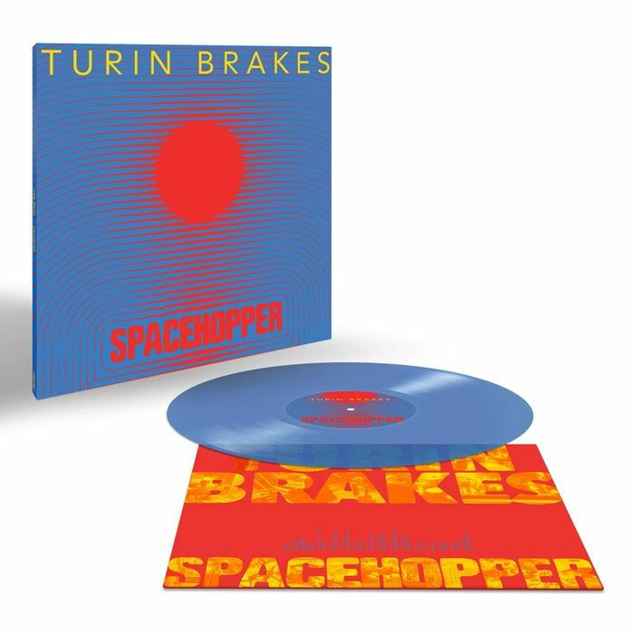 Spacehopper - Limited Edition Translucent Blue Vinyl LP vinyl record cover