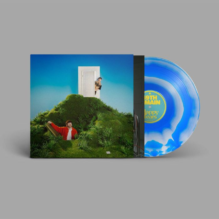 Happy Tears - Limited Edition Blue Vinyl LP vinyl record cover