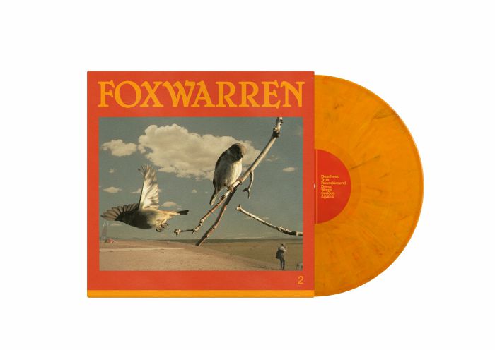 Foxwarren 2 - Orange and Green Marbled Vinyl LP vinyl record cover