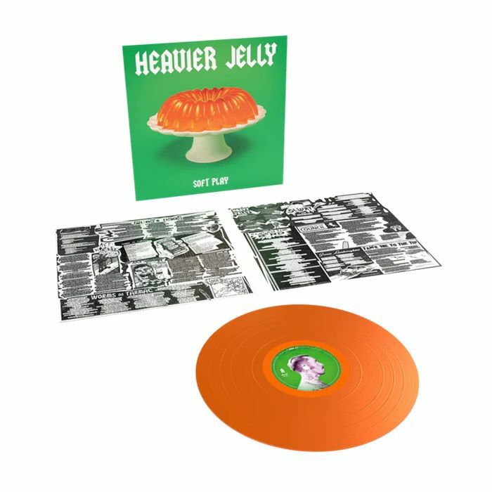 Heavier Jelly - Limited Edition Orange Vinyl LP vinyl record cover
