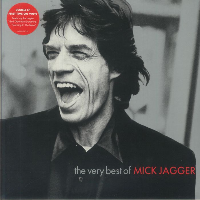 The Very Best Of Mick Jagger - Vinyl 2xLP vinyl record cover