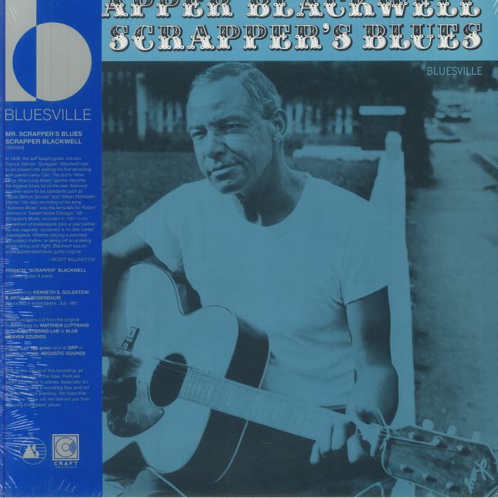 Mr Scrapper's Blues - Obi-Strip Vinyl LP vinyl record cover