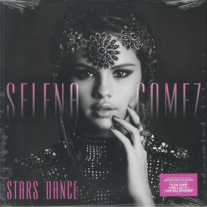Stars Dance - Grey & Pink Splatter Vinyl LP vinyl record cover