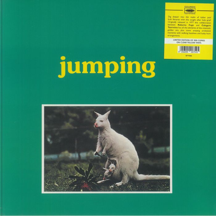 Jumping - Limited Edition Transparent Yellow Vinyl LP vinyl record cover