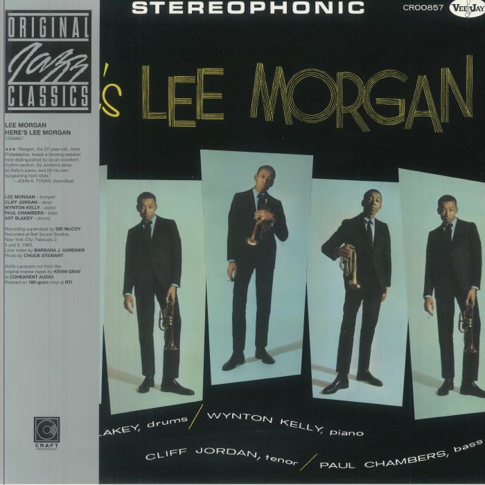 Here's Lee Morgan - Vinyl LP vinyl record cover