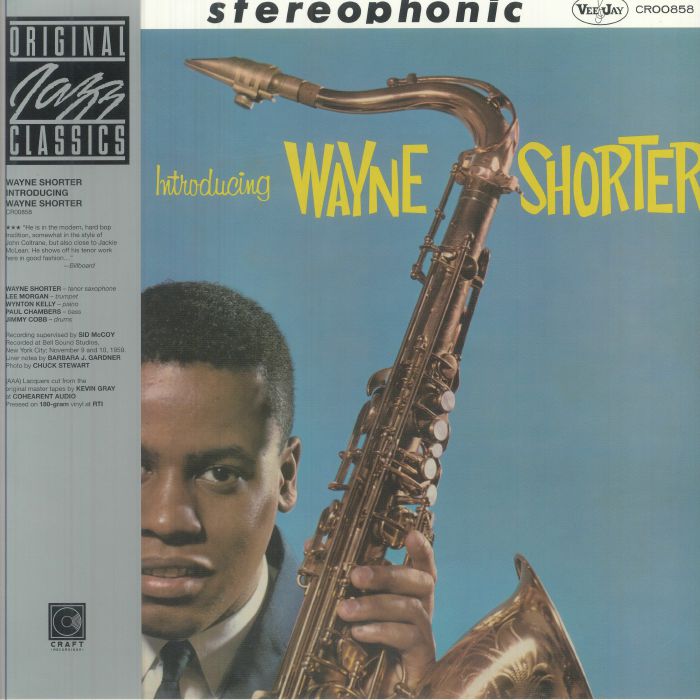 Introducing Wayne Shorter - Vinyl LP vinyl record cover