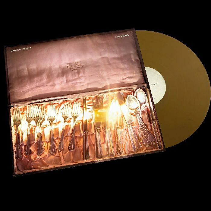 Manners - Limited Edition Gold Vinyl LP vinyl record cover
