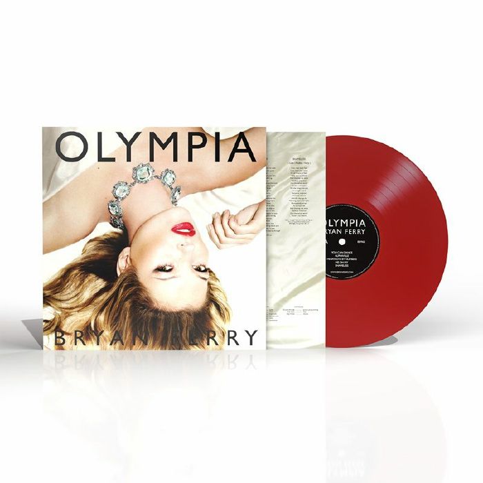Olympia - Limited Edition Red Vinyl LP vinyl record cover