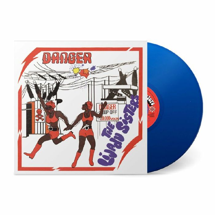 Danger - Telepathy Blue Vinyl LP vinyl record cover