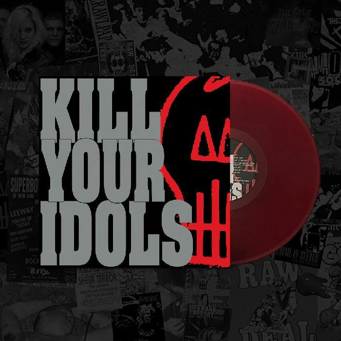 No Gimmicks Needed - Limited Edition Clear Red, Silver and Black Swirl Vinyl LP vinyl record cover
