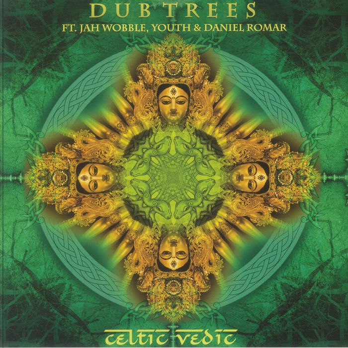 Celtic Vedic - Translucent Peach Vinyl 2xLP vinyl record cover