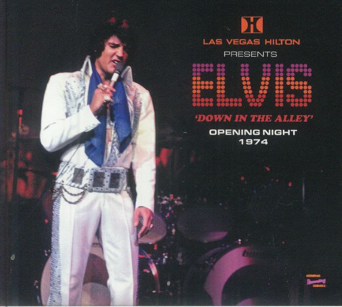 Las Vegas - Down In The Alley Opening Night 1974 - CD CD cover