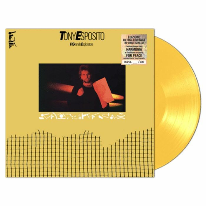 Il Grande Esploratore - Limited Edition Yellow Vinyl LP vinyl record cover