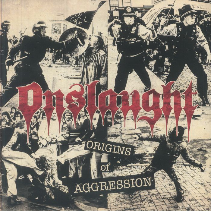 Origins Of Aggression - Limited Edition Coloured Vinyl 2xLP vinyl record cover