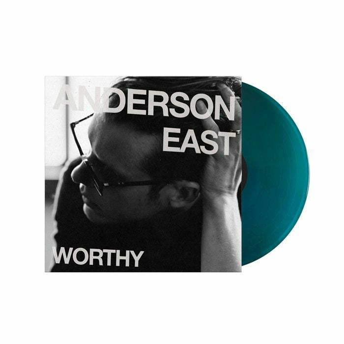 Worthy - Overnite Blue Vinyl LP vinyl record cover