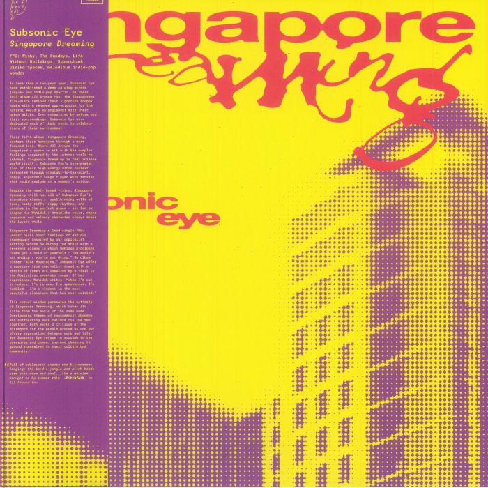 Singapore Dreaming - Coloured Vinyl LP vinyl record cover
