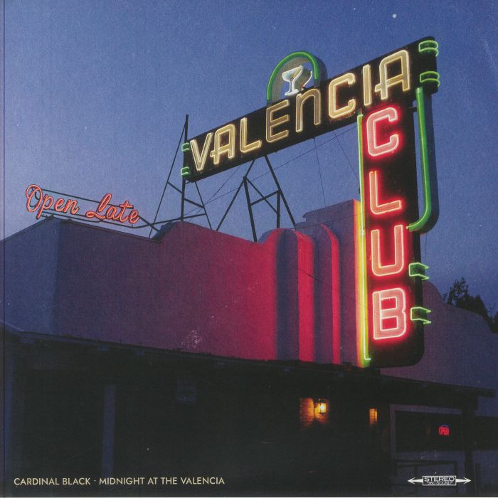 Midnight At The Valencia - Limited Edition Orange Vinyl LP vinyl record cover