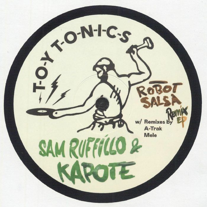 Robot Salsa - Vinyl EP vinyl record cover