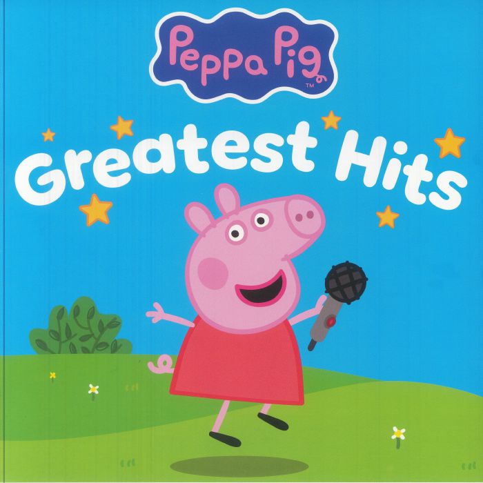Peppa Pig Greatest Hits - Pink Vinyl LP vinyl record cover