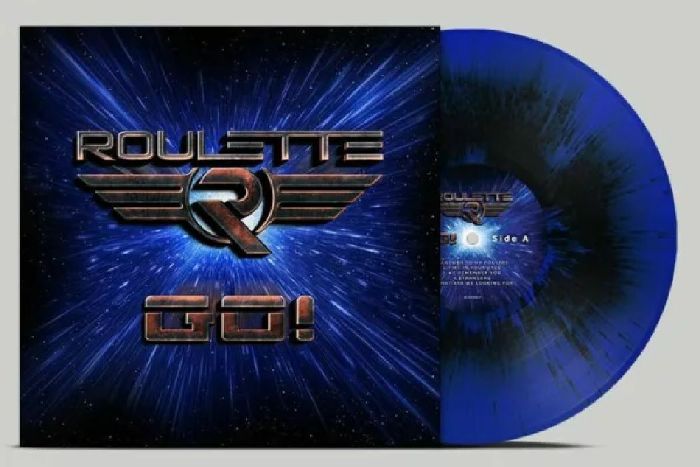 Go! - Limited Edition Blue & Black Vinyl LP vinyl record cover