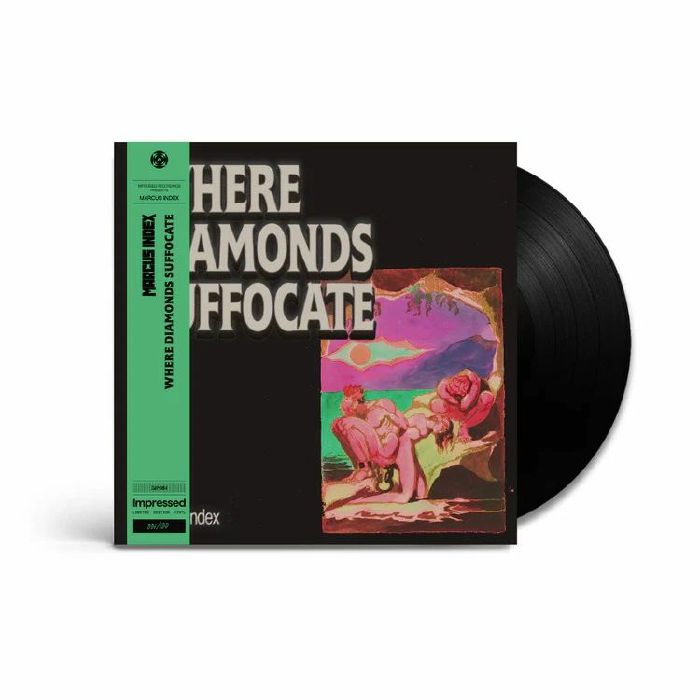 Where Diamonds Suffocate - Limited Edition Vinyl LP vinyl record cover