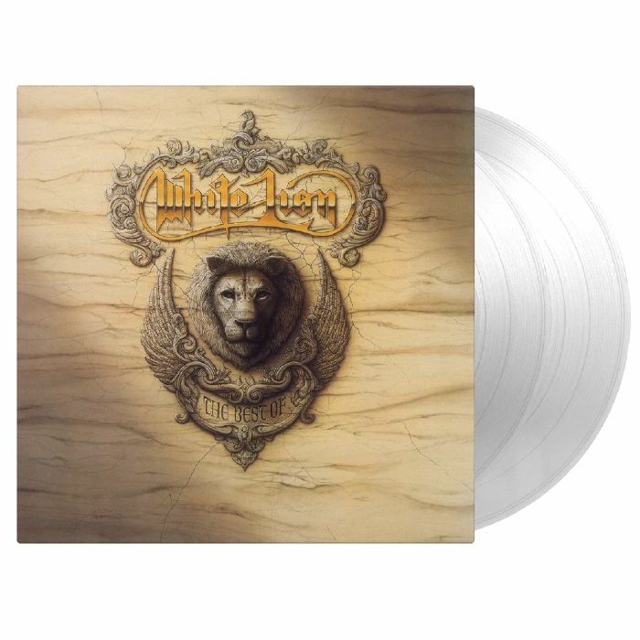 The Best Of White Lion - Limited Edition Clear Vinyl 2xLP vinyl record cover