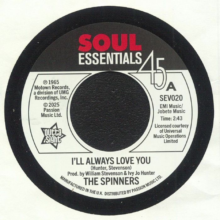 I'll Always Love You - Vinyl Single vinyl record cover