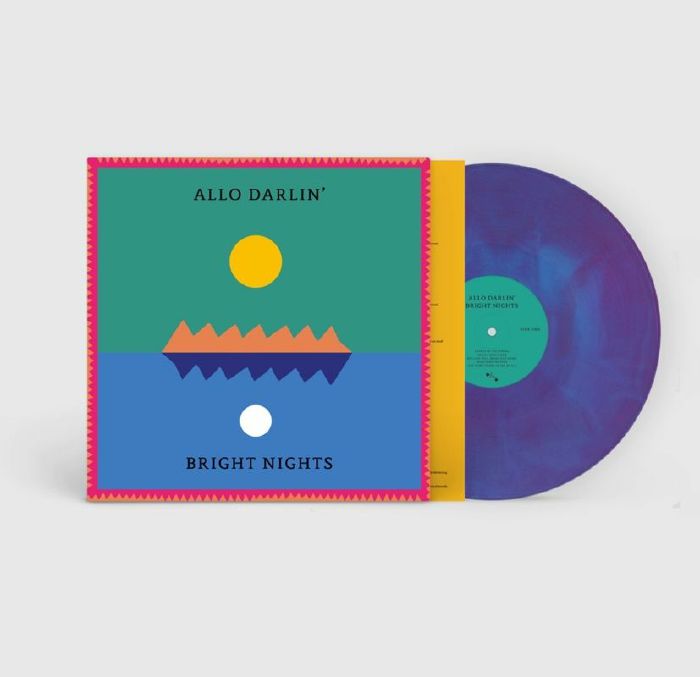 Bright Nights - Blue & Purple Marbled Vinyl LP vinyl record cover